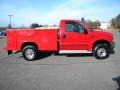 Red - F250 Super Duty XLT Regular Cab 4x4 Photo No. 8