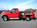 Red - F250 Super Duty XLT Regular Cab 4x4 Photo No. 13