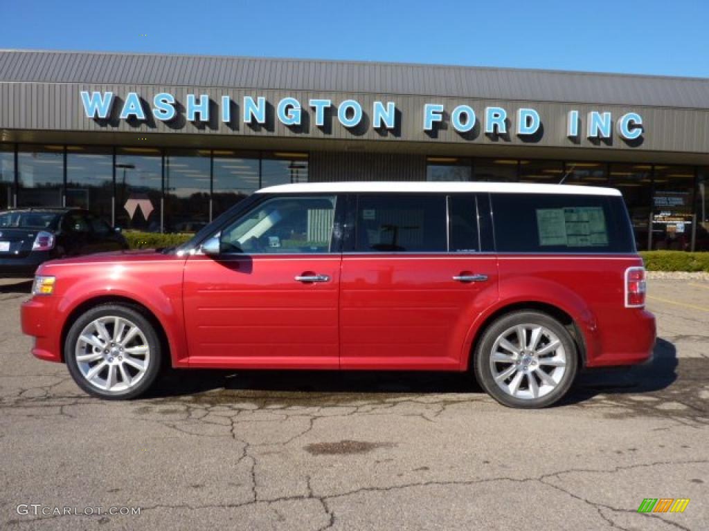 Red Candy Metallic Ford Flex