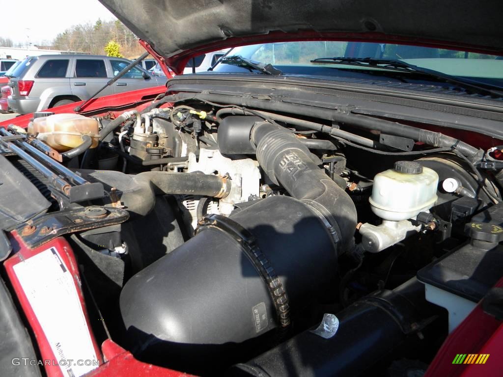 1999 Ford F250 Super Duty XLT Regular Cab 4x4 5.4 Liter SOHC 16-Valve Triton V8 Engine Photo #40599053