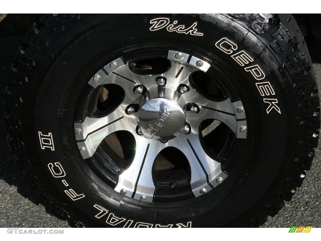 2003 Ford F350 Super Duty XLT SuperCab 4x4 Custom Wheels Photo #40599430