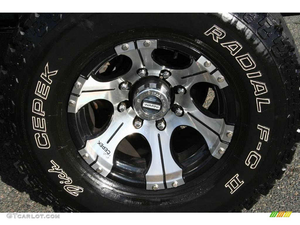 2003 Ford F350 Super Duty XLT SuperCab 4x4 Custom Wheels Photo #40599461