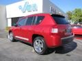 2007 Inferno Red Crystal Pearlcoat Jeep Compass Limited  photo #5