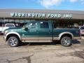 2011 Forest Green Metallic Ford F250 Super Duty King Ranch Crew Cab 4x4  photo #1
