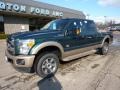 2011 Forest Green Metallic Ford F250 Super Duty King Ranch Crew Cab 4x4  photo #8