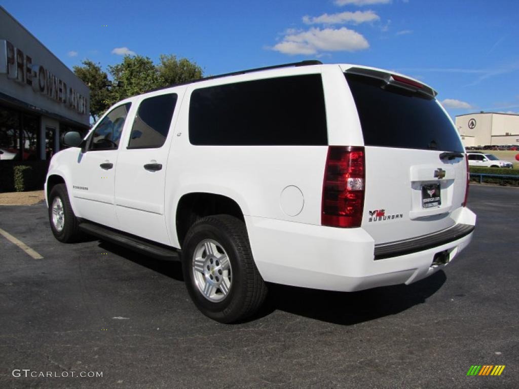 Summit White 2007 Chevrolet Suburban 1500 LT Exterior Photo #40600129