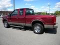 2005 Dark Toreador Red Metallic Ford F250 Super Duty XLT SuperCab 4x4  photo #6