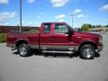 2005 Dark Toreador Red Metallic Ford F250 Super Duty XLT SuperCab 4x4  photo #19