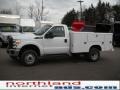 2011 Oxford White Ford F350 Super Duty XL Regular Cab 4x4 Chassis Commercial  photo #1