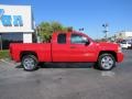 2008 Victory Red Chevrolet Silverado 1500 LT Extended Cab  photo #8