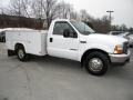 2000 Oxford White Ford F350 Super Duty XL Regular Cab Dually Chassis  photo #2