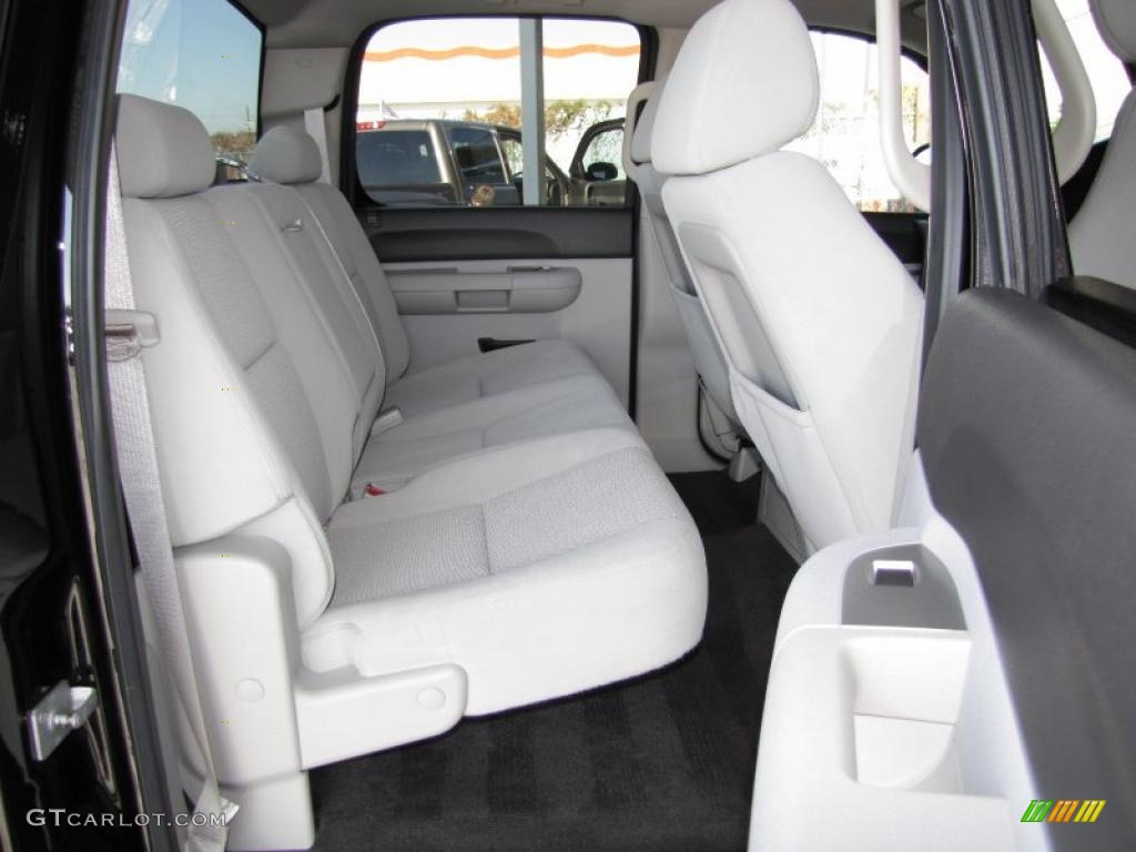 Light Titanium Interior 2009 Chevrolet Silverado 1500 LT Crew Cab Photo #40602105