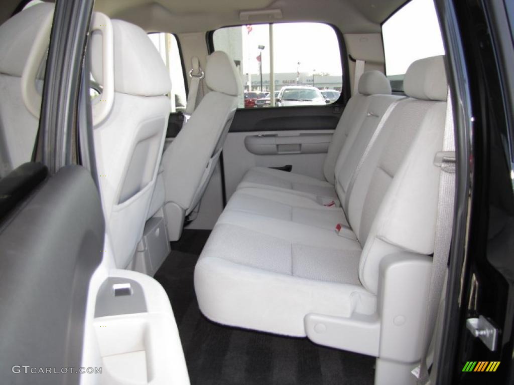 Light Titanium Interior 2009 Chevrolet Silverado 1500 LT Crew Cab Photo #40602121