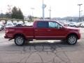 2010 Red Candy Metallic Ford F150 Platinum SuperCrew 4x4  photo #5