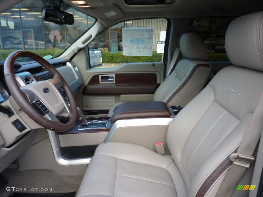 2010 F150 Platinum SuperCrew 4x4 - Red Candy Metallic / Medium Stone Leather/Sienna Brown photo #10