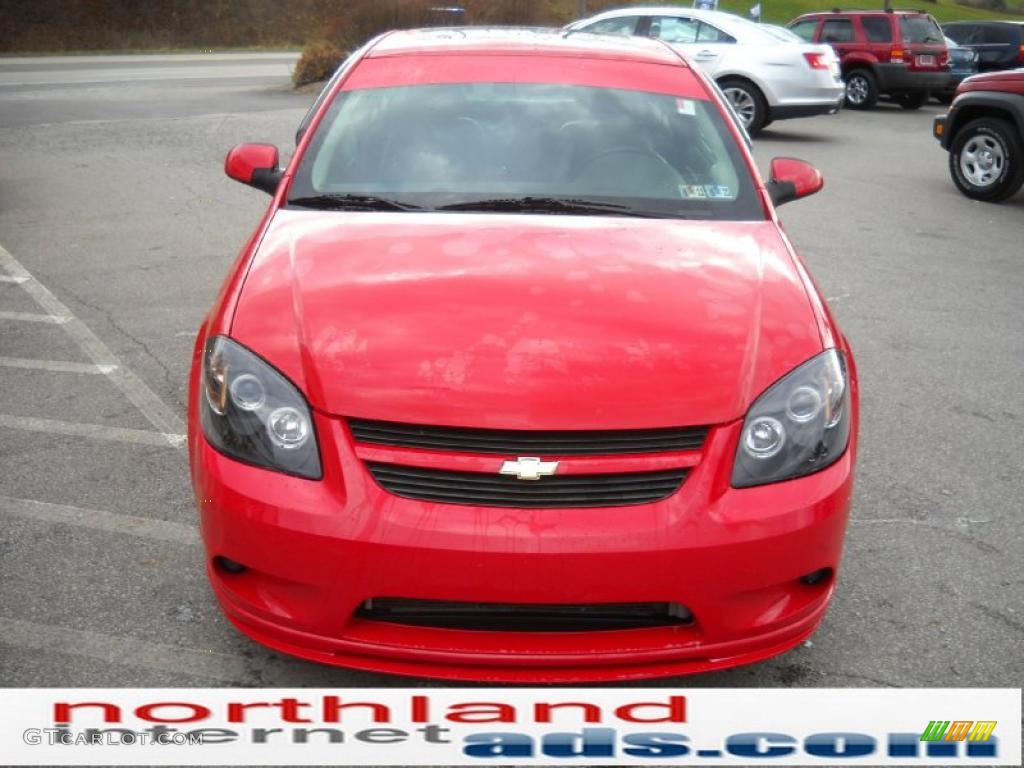 2006 Cobalt SS Supercharged Coupe - Victory Red / Ebony photo #3