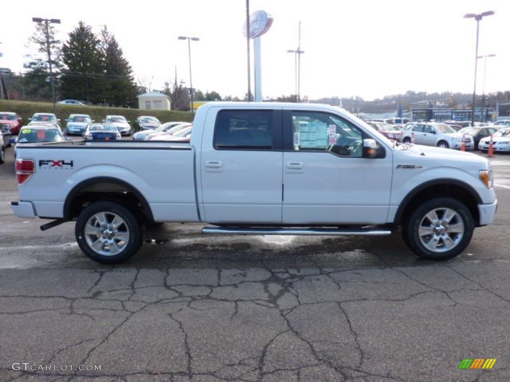 2010 F150 FX4 SuperCrew 4x4 - Oxford White / Black photo #5