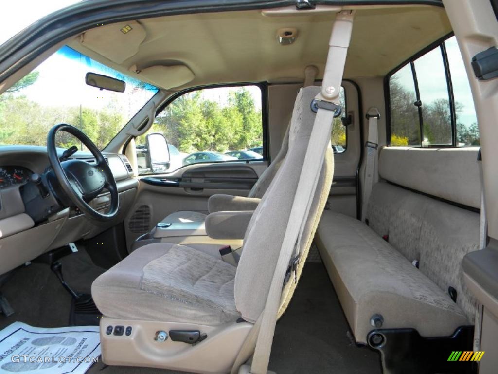 Medium Prairie Tan Interior 1999 Ford F350 Super Duty XLT SuperCab 4x4 Photo #40603157