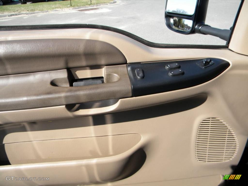 1999 F350 Super Duty XLT SuperCab 4x4 - Woodland Green Metallic / Medium Prairie Tan photo #38