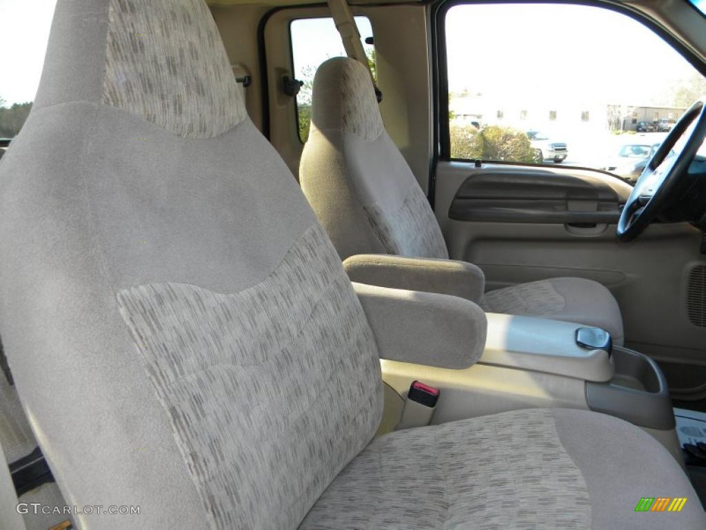 1999 F350 Super Duty XLT SuperCab 4x4 - Woodland Green Metallic / Medium Prairie Tan photo #46