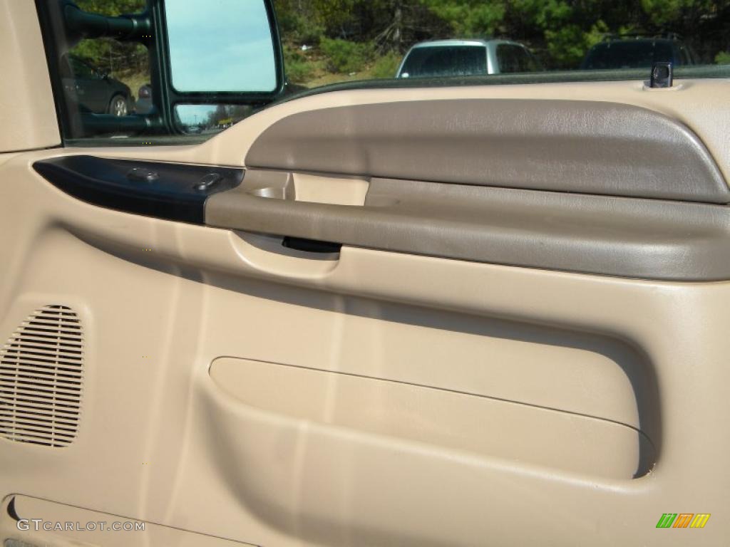 1999 F350 Super Duty XLT SuperCab 4x4 - Woodland Green Metallic / Medium Prairie Tan photo #48