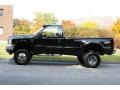 Black 2004 Ford F350 Super Duty XLT Regular Cab 4x4 Dually Exterior