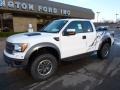 2010 Oxford White Ford F150 SVT Raptor SuperCab 4x4  photo #8