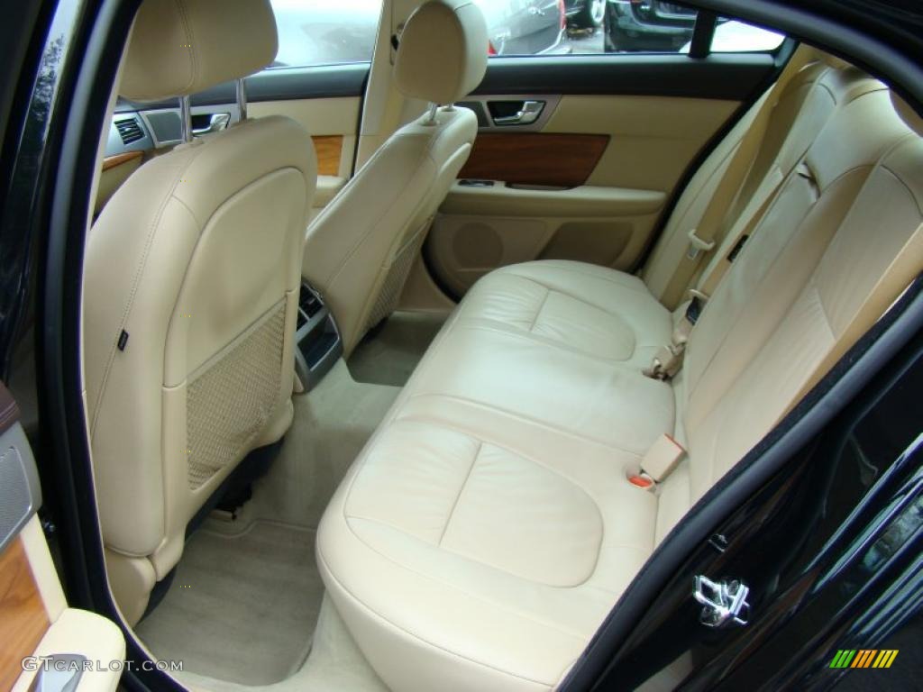 Barley/Truffle Interior 2009 Jaguar XF Luxury Photo #40603581