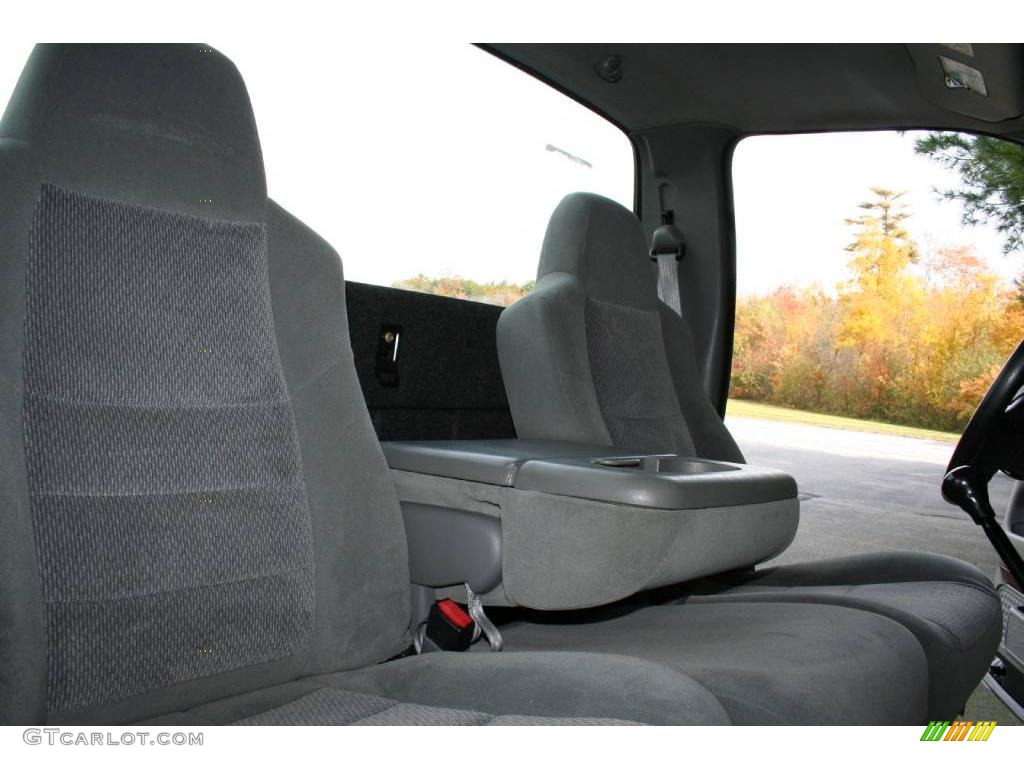 Medium Flint Interior 2004 Ford F350 Super Duty XLT Regular Cab 4x4 Dually Photo #40603833