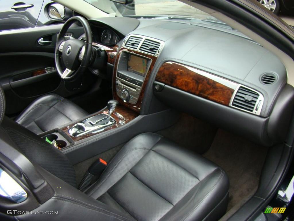 Charcoal Interior 2008 Jaguar XK XK8 Convertible Photo #40604061