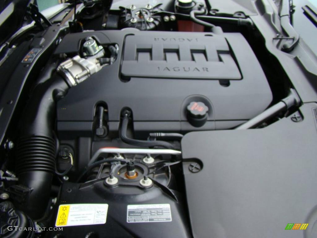 2008 Jaguar XK XK8 Convertible 4.2 Liter DOHC 32-Valve VVT V8 Engine Photo #40604125