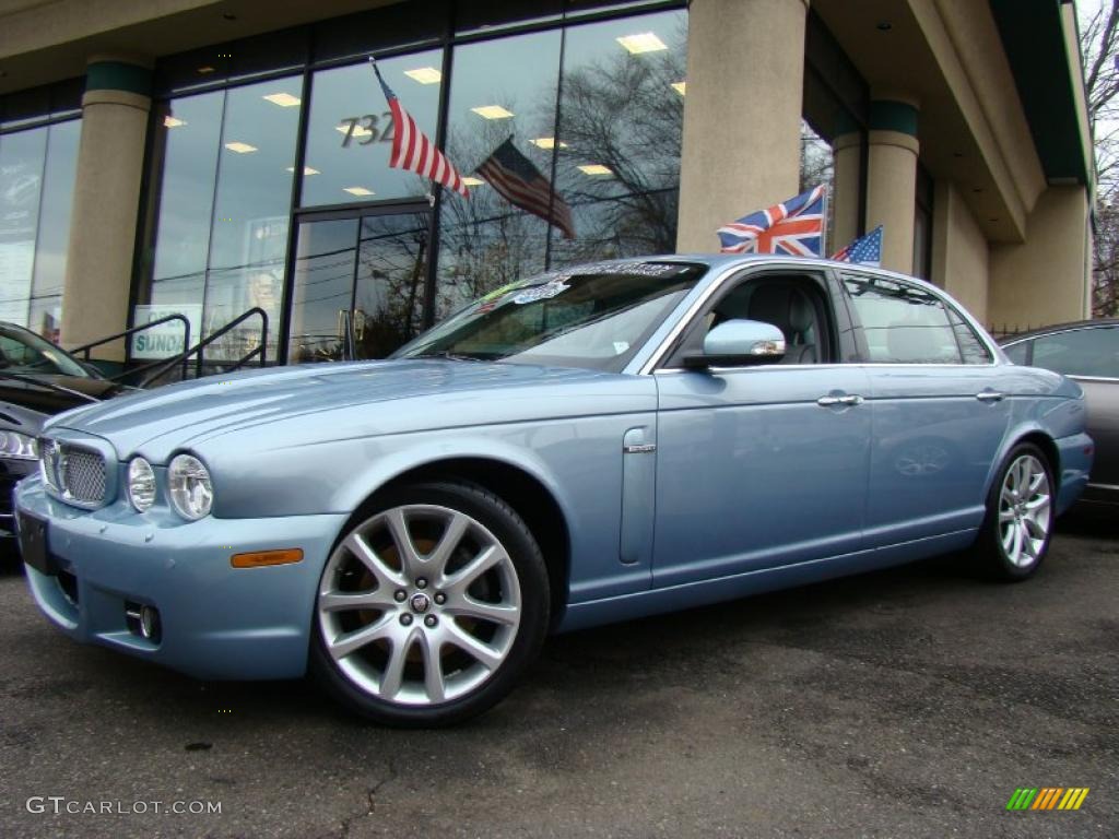 Frost Blue Metallic Jaguar XJ