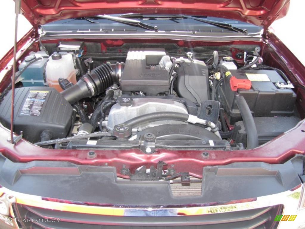 2010 GMC Canyon SLE Crew Cab 3.7 Liter DOHC 20-Valve VVT Vortec 5 Cylinder Engine Photo #40604745