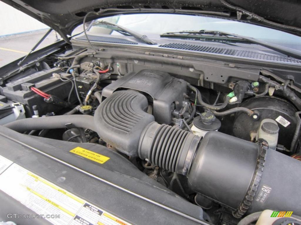 2000 Ford F150 XLT Regular Cab 4x4 4.6 Liter SOHC 16-Valve Triton V8 Engine Photo #40605001