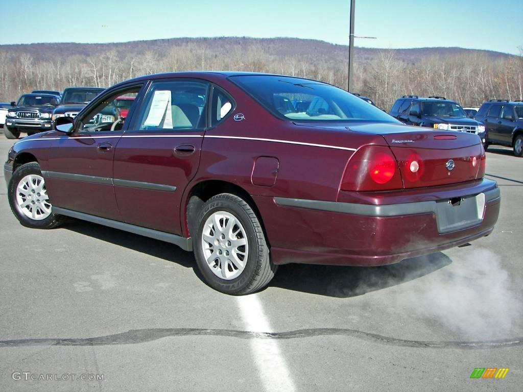 2004 Impala  - Berry Red Metallic / Medium Gray photo #7