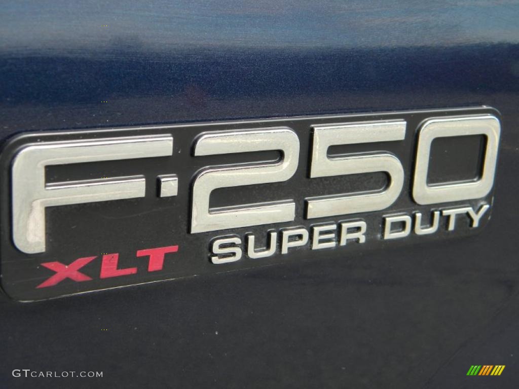 2001 Ford F250 Super Duty XLT SuperCab 4x4 Marks and Logos Photo #40605373