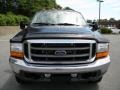 2001 True Blue Metallic Ford F250 Super Duty XLT SuperCab 4x4  photo #24