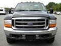 2001 True Blue Metallic Ford F250 Super Duty XLT SuperCab 4x4  photo #25