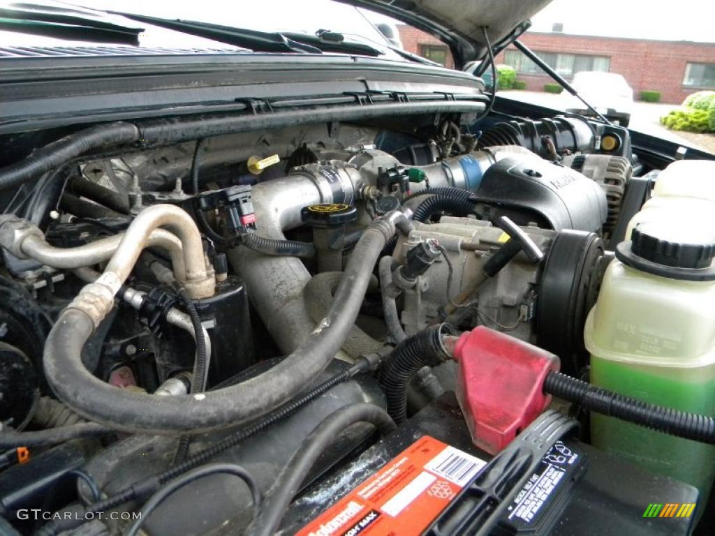 2001 Ford F250 Super Duty XLT SuperCab 4x4 7.3 Liter OHV 16-Valve Power Stroke Turbo Diesel V8 Engine Photo #40605505