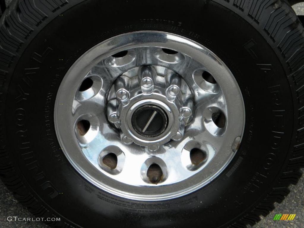 2001 Ford F250 Super Duty XLT SuperCab 4x4 Wheel Photo #40605537
