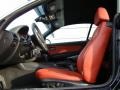 Coral Red 2008 BMW 1 Series 128i Convertible Interior Color