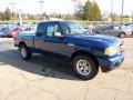 Vista Blue Metallic - Ranger XLT SuperCab 4x4 Photo No. 6