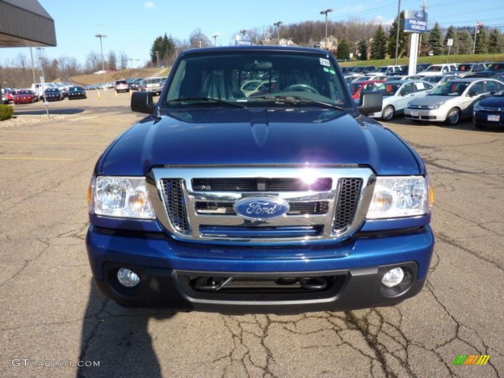 Vista Blue Metallic 2011 Ford Ranger XLT SuperCab 4x4 Exterior Photo #40605965