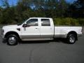 2008 Oxford White Ford F350 Super Duty King Ranch Crew Cab 4x4 Dually  photo #14