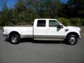 2008 Oxford White Ford F350 Super Duty King Ranch Crew Cab 4x4 Dually  photo #15