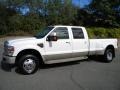 2008 Oxford White Ford F350 Super Duty King Ranch Crew Cab 4x4 Dually  photo #20