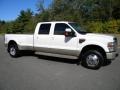 2008 Oxford White Ford F350 Super Duty King Ranch Crew Cab 4x4 Dually  photo #21