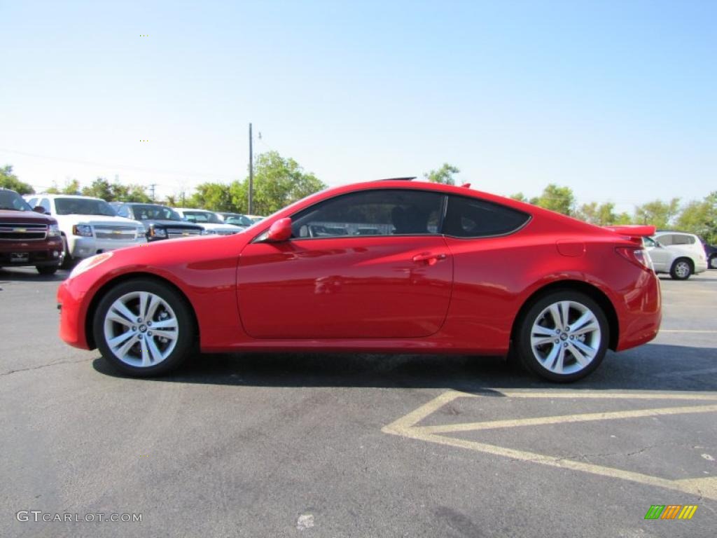 Tsukuba Red 2010 Hyundai Genesis Coupe 2.0T Exterior Photo #40606389