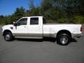 2008 Oxford White Ford F350 Super Duty King Ranch Crew Cab 4x4 Dually  photo #24