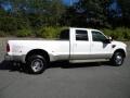 Oxford White - F350 Super Duty King Ranch Crew Cab 4x4 Dually Photo No. 25